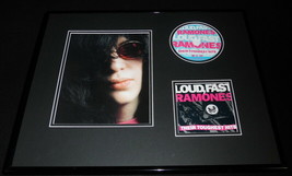 The Ramones Framed 16x20 Toughest Hits CD &amp; Photo Set - $79.19
