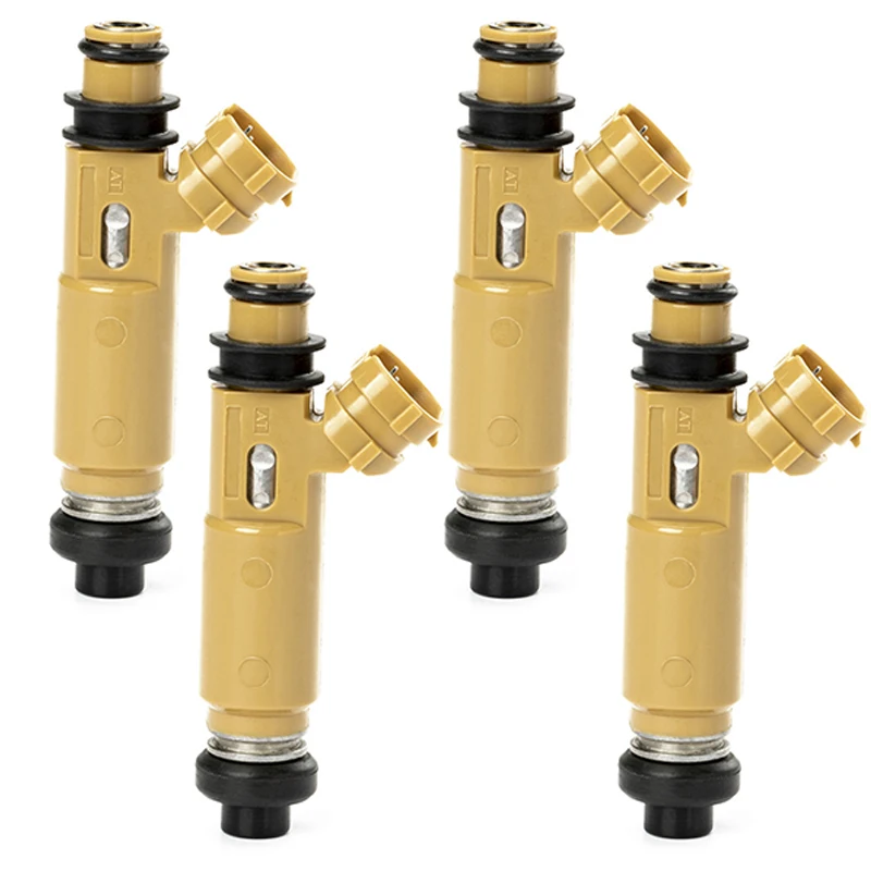 4PCS OEM # 23250-74170 New Fuel Injector Nozzle for Toyota Avensis RAV4 Camry - £59.33 GBP