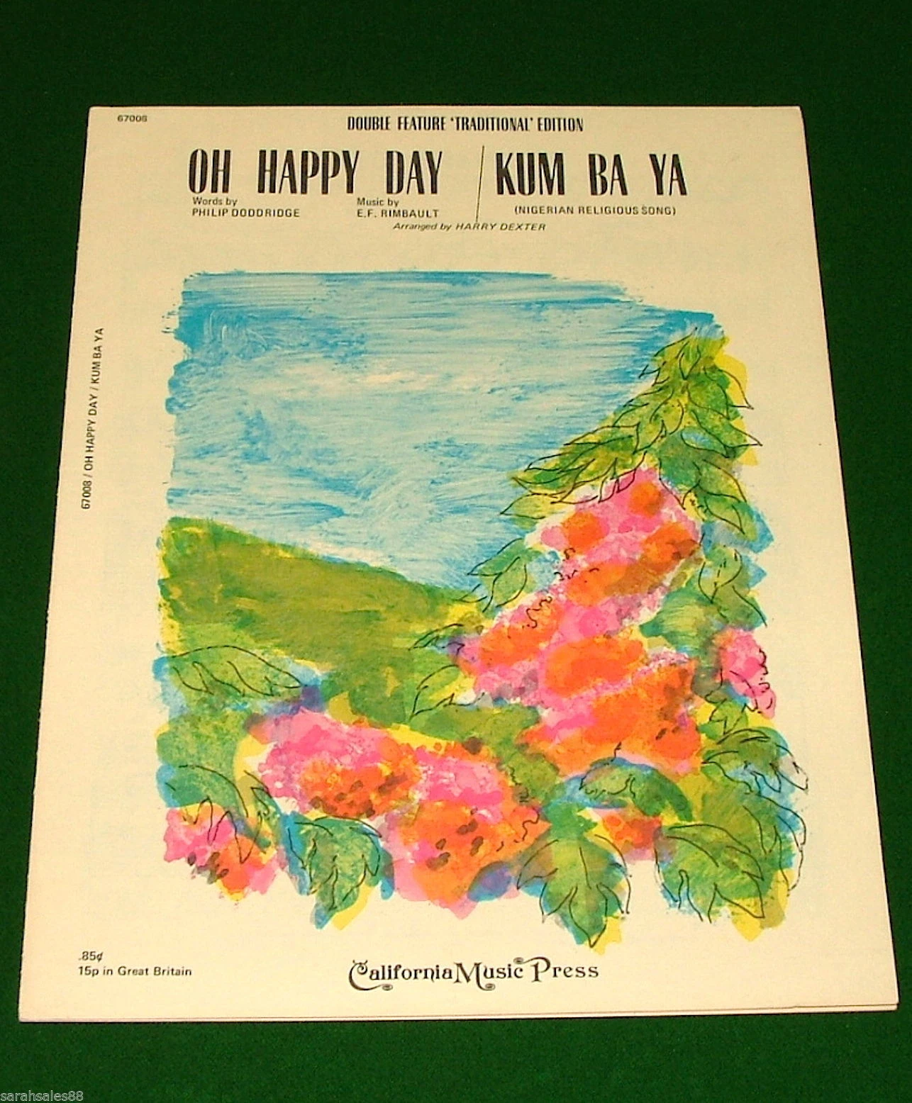 Oh Happy Day / Kum Ba Ya (sheet music) - $110.46 MXN