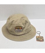 Disney Animal Kingdom Embroidered Khaki Bucket Hat &amp; Keychain - €25,59 EUR