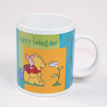 Winnie The Pooh And Piglett Happy Being Me Coffee Mug Colorful And Cute ... - $9.66