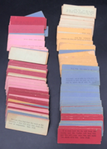 Vintage Lot of 179 Christian Bible Verse Phrases Cards 2 7/8&quot; x 1&quot; - $13.99