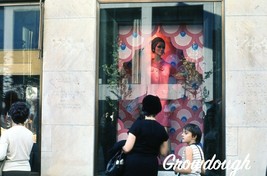 New York City Department Store Window Pink Suit Fashion 1969 35mm Origin... - $11.29
