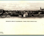 Birds Eye View From Craig&#39;s Hill Ellensburg WA UNP UDB Vignette Postcard... - £29.13 GBP