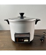 Vintage HITACHI RD-405P Chime-O-Matic Automatic Rice Cooker Veggie Steam... - $34.87