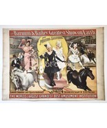 Original 1960 RINGLING BROS and BARNUM &amp; BAILEY CIRCUS Meers Sisters Min... - $40.00