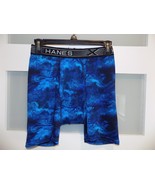 HANES X-Temp Blue/Black Breathable Mesh Boxer Brief Underwear Size M Men&#39;s - $130.78 MXN