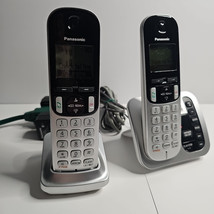 Panasonic Telephone 2 Handset Base and Extension KX-TGC220 Rechargeable  - £13.36 GBP