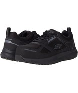 NEW Men&#39;s Skechers ELG4 Carbon Fiber Toe Safety Work Shoes Black 7 D (M) - £52.53 GBP