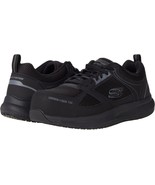 NEW Men&#39;s Skechers ELG4 Carbon Fiber Toe Safety Work Shoes Black 7 D (M) - $66.76