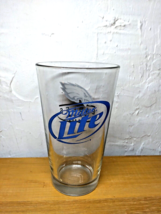 Miller Lite Eagles Football Beer Glass Conical Pint - 16 oz - Fast Ship! - $9.98