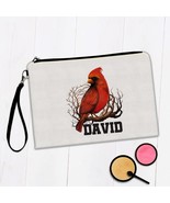 Personalized Cardinal Mug : Gift Makeup Bag Name Bird Grieving Loved One... - £10.27 GBP+