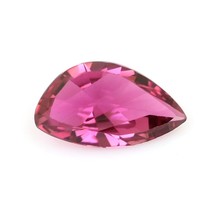 1.52 Carats TCW Rubelite Fancy Faceted 100%Natural Drop Top Quality Gem ... - $3,601.36 MXN
