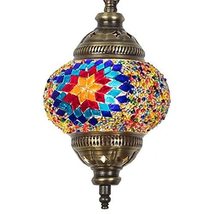 (31 Models) Handmade Pendant Ceiling Lamp Mosaic Shade, 2019 Stunning 16.5&quot; Heig - £29.60 GBP