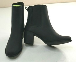 Jeffrey Campbell Clima Chelsea Rain Booties High Heel Boots Womens Size 10 EUC - £42.70 GBP