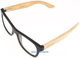 Silvano New Authentic Fashion Sunglasses Composite Frames With Natural Wood Arms - £39.26 GBP