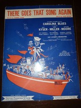 1944 There Goes That Song Again Carolina Blues Vintage Sheet Music Kay Kyser - £14.63 GBP