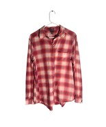 Eddie Bauer Women&#39;s Classic Fit Plaid Button-Up Shirt – Size L - $346.38 MXN