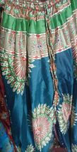 TEAL BLUE &amp;KIWI GREEN  TRIBAL GYPSY BOHO MANDALA DELUXE ATS GYPSY PANTAL... - $110.55 CAD