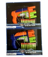 2 Pack Air Force Quick Fire Air Blaster Toy Soft Dart Gun with Darts 2 C... - $28.51 CAD