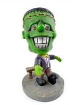 5&quot; Frankenstein Monster Bobblehead Figure Smiling Green Halloween  7 pictures - £14.87 GBP