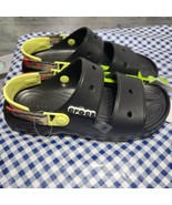 Crocs Classic All Terrain Ikat Sandals 208050-0C4 Men&#39;s Size 12 Black Cl... - £29.42 GBP