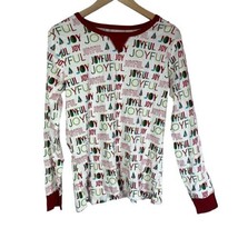 Wondershop Women’s Joyful Sleepwear Shirt With Multiple Colors Size Large - $8.60