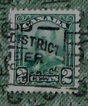 Nice Vintage Used Canada Postage 2 Cents Stamp, Good Cond - Collectible Stamp - £3.15 GBP