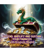  Dragonic Wealth Attraction &amp; Grow Spell  Gain Hoards Prosperity Wealth - $49.49