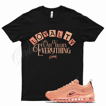 Black LOYALTY T Shirt for N Air Max 97 Los Angeles City Special Orange LA - £20.49 GBP+