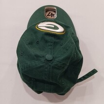 '47 NFL Green Bay Packers Men's Back Strap With Buckle Green Baseball Cap Hat image 10