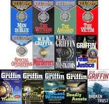 BADGE OF HONOR Police Detective Action Series by WEB Griffin Set of Books 1-13 - £76.73 GBP