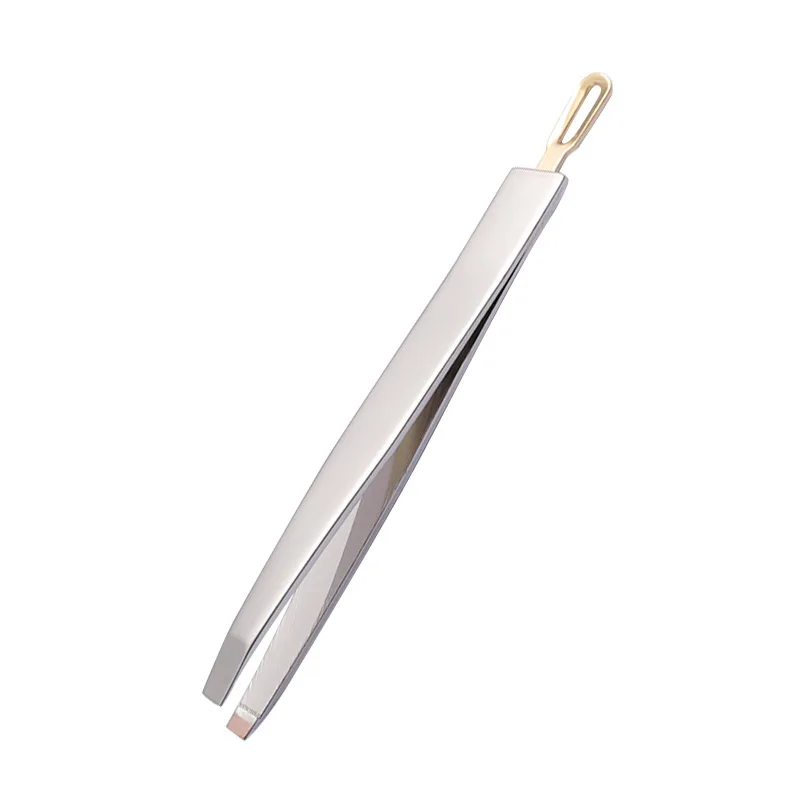 Brainbow 1pc Eyebrow Tweezer with Press Stick Blackhead Removal Steel Ey... - $23.75 CAD