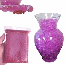Pink Water Beads for Vase Fillers 1 LB Bag Non-Toxic Expand to 1/2&quot; to 3... - $6.95