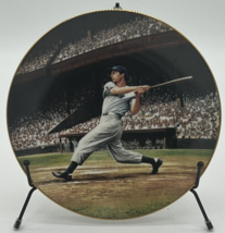 Bradford Exchange Joe Dimaggio The Streak&quot; Plate, Great Moments In Baseball Coa - £10.03 GBP