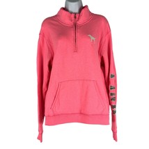 Pink by Victoria&#39;s Secret Women&#39;s Quarter Zip Pullover Sweater Size M - £14.46 GBP