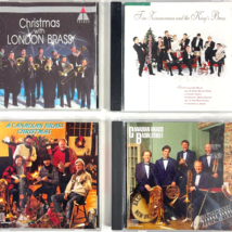 London Canadian Tim Zimmerman Kings Brass 4 Christmas CD Bundle Basin Street - £22.86 GBP