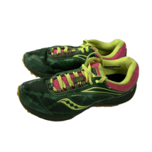 Saucony Peregrine 3 Running Shoes Womens Size 8.5 Green  Style 10182-2 FLAWS - £15.98 GBP