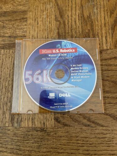 3Com US Robotics 56K PC Software