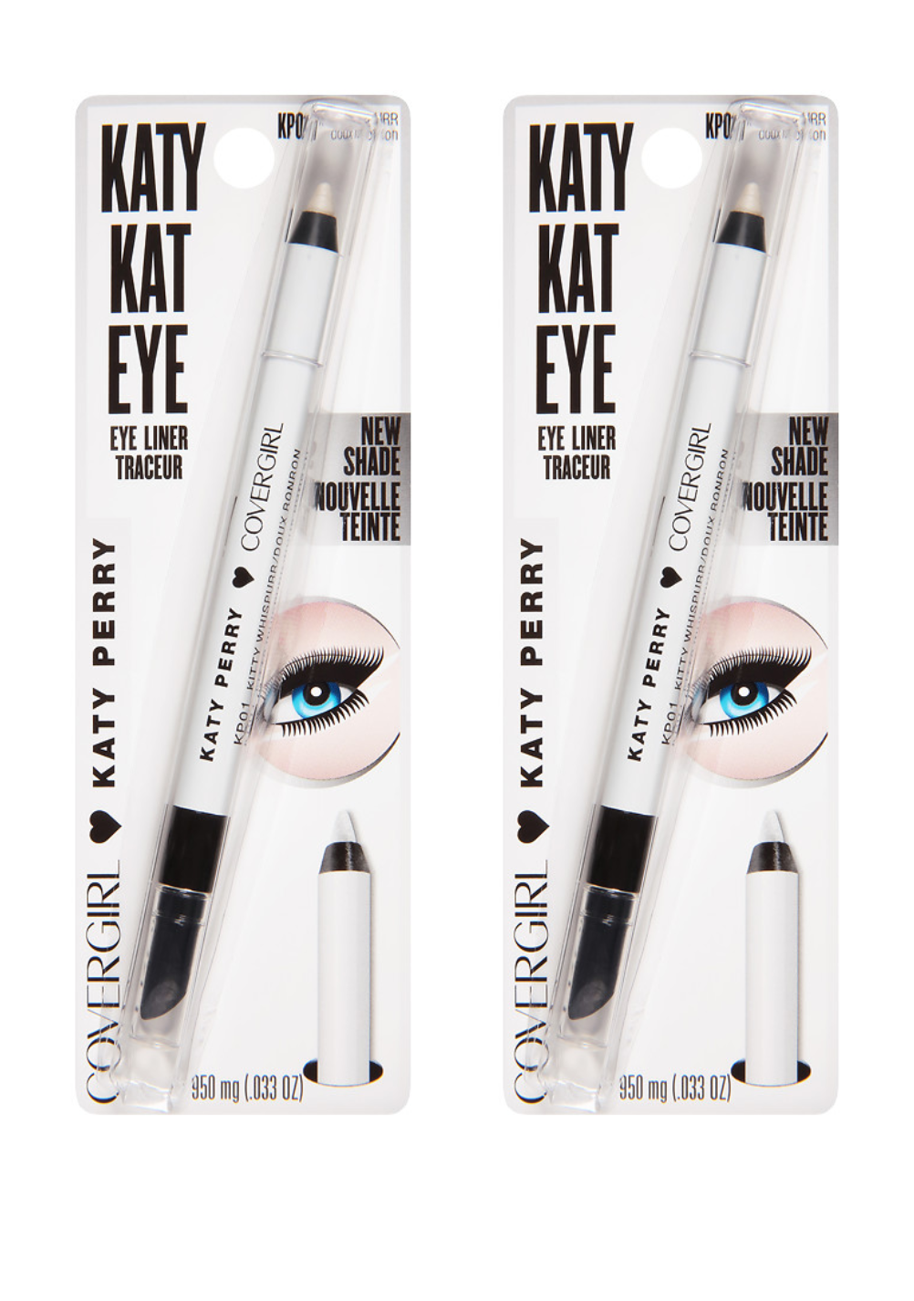 Primary image for CoverGirl Katy Kat Eye Eye Liner, Kitty Whispurr (2-PACK)
