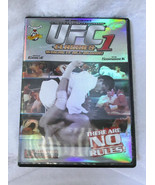 UFC 1 DVD Where It All Began There Are No Rules Royce Gracie Ken Shamrock - $55.22 MXN