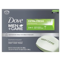 DOVE MEN + CARE Bar 3 in 1 Cleanser for Body, Face, and Shaving to Clean and Hyd - £27.96 GBP