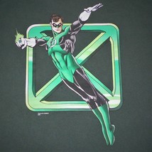 GREEN LANTERN T-SHIRT Sz XL ~ VG ~ DC Comics Superhero Intergalactic Law... - $12.62