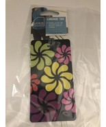 NEW Lewis N. Clark Black Floral luggage Tag Waterscape  SHIPS N 24HR - $12.02 CAD