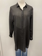 Peter O. Mahler long wool shirt in Black - size 8 - £243.71 GBP