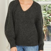 Universal Threads Charcoal Gray V Neck Sweater Size XL NWT - $366.42 MXN