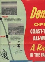 Deming New Mexico Ranchettes Sales Poster 1961 - £100.73 GBP