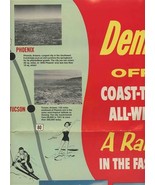 Deming New Mexico Ranchettes Sales Poster 1961 - £99.64 GBP