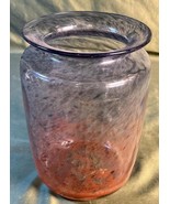 Vintage Art Glass Signed Vase Sweden Etched Signature Hand Blown John Or... - $1,546.96 MXN