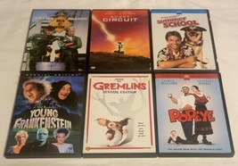 Men At Work, Popeye, Gremlins, Summer School, Short Circuit &amp; Young Frankenstein - £16.58 GBP